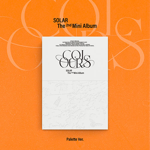 SOLAR - COLOURS THE 2ND MINI ALBUM PALLETTE VER. - COKODIVE