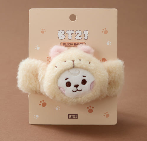 BT21 - BABY MORE FLUFFY FACE DOLL BAND - COKODIVE