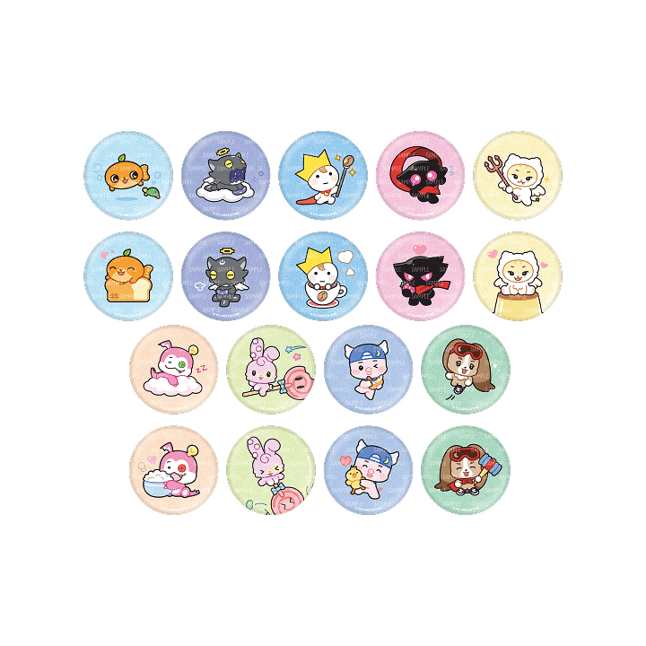 &TEAM - TEAMILY OFFICIAL MD CAN BADGE (RANDOM)