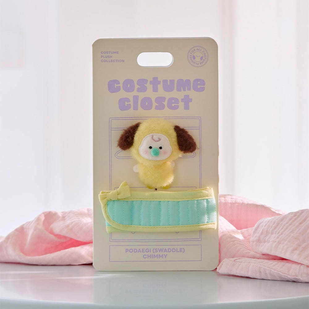 BT21 - BABY NEWBORN SEASON 2 DOLL & SWADDLE COSTUME CLOSET - COKODIVE