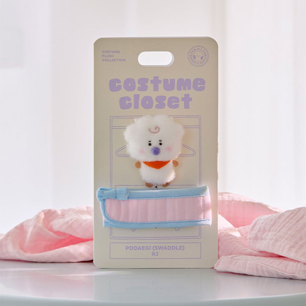 BT21 - BABY NEWBORN SEASON 2 DOLL & SWADDLE COSTUME CLOSET - COKODIVE