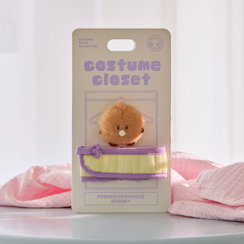 BT21 - BABY NEWBORN SEASON 2 DOLL & SWADDLE COSTUME CLOSET - COKODIVE
