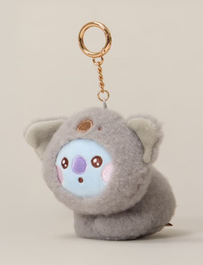 BT21 - BABY MORE FLUFFY DOLL KEYRING - COKODIVE