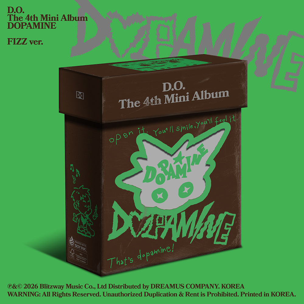 DOH KYUNG SOO (D.O.) - DOPAMINE THE 4TH MINI ALBUM FIZZ VER - COKODIVE