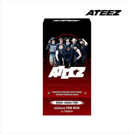 ATEEZ - ATEEZ X MIIMCA COLLECTABLE TRADING CARD FAN BOX - COKODIVE