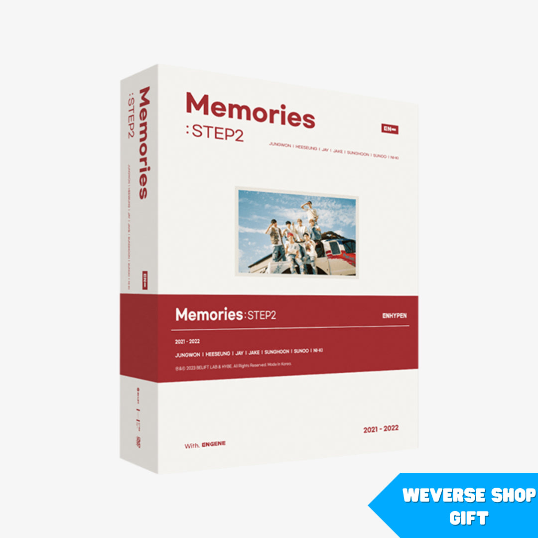 ENHYPEN - MEMORIES STEP 2 DVD WEVERSE GIFT VER. - COKODIVE