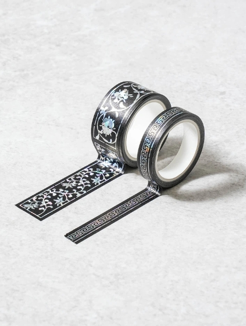 KOREAN TRADITIONAL HOLOGRAM MASKING TAPE SET (2EA) - COKODIVE