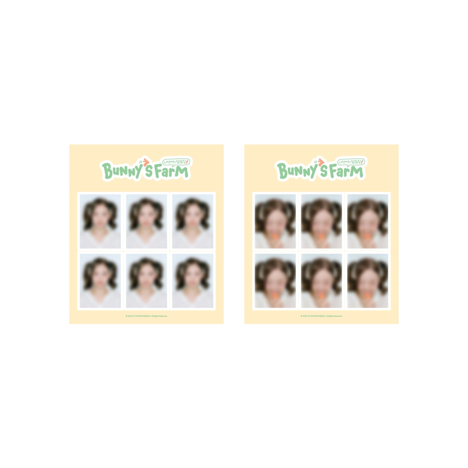 TWICE NAYEON - BUNNY'S FARM OFFICIAL MD ID PHOTO SET - COKODIVE