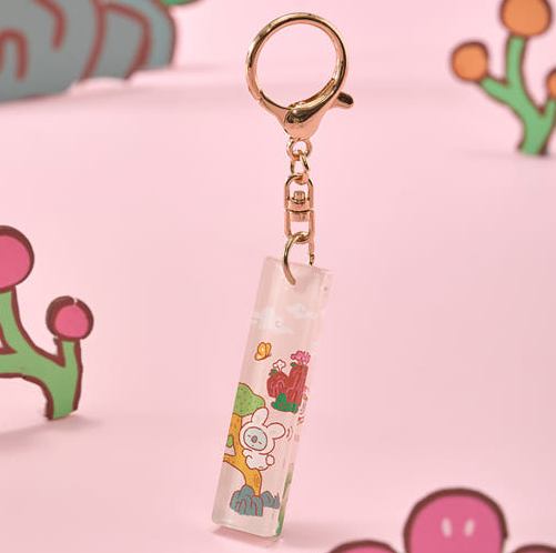 BT21 - K-TOKKI EDITION STICK ACRYLIC KEYRING - COKODIVE