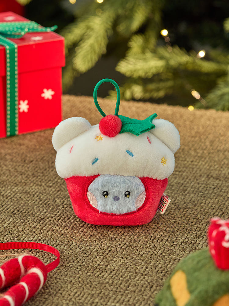 BT21 - MINI MININI PETIT HOLIDAY ORNAMENT DOLL KEYRING - COKODIVE