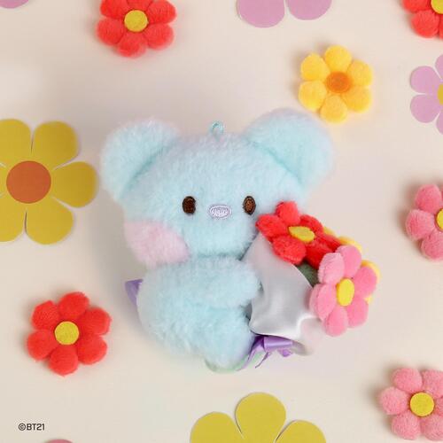 BT21 - BOUQUET MININI PLUSH KEYRING - COKODIVE