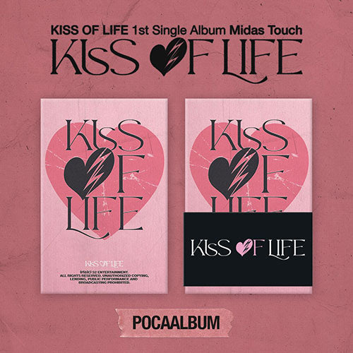 KISS OF LIFE - MIDAS TOUCH 1ST SINGLE ALBUM POCAALBUM. - COKODIVE
