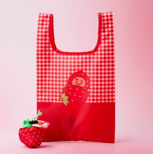 BT21 - STRAWBERRY PARTY POUCH MARKET BAG - COKODIVE