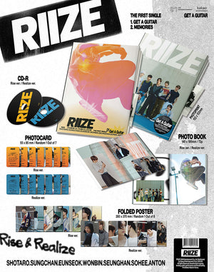 RIIZE - GET A GUITAR 1ST SINGLE ALBUM APPLE MUSIC GIFT VER. - COKODIVE