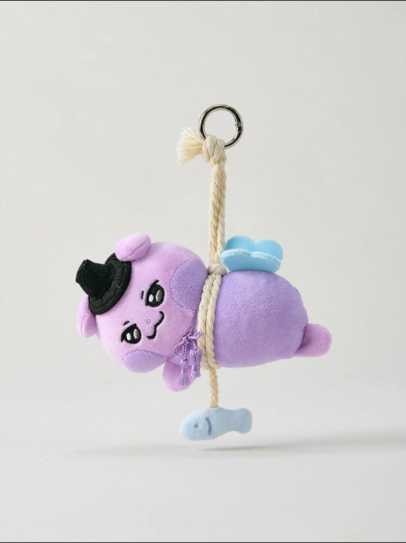 ATEEZ - MIGHTEEZ BOK-TEEZ LUCKY CHARM KEYRING - COKODIVE