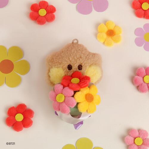 BT21 - BOUQUET MININI PLUSH KEYRING - COKODIVE