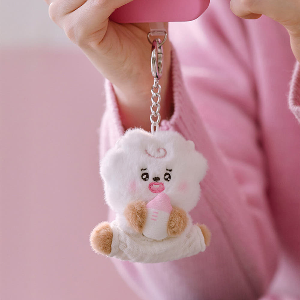 BT21 - BABY NEWBORN SEASON 2 SITTING DOLL KEYRING - COKODIVE