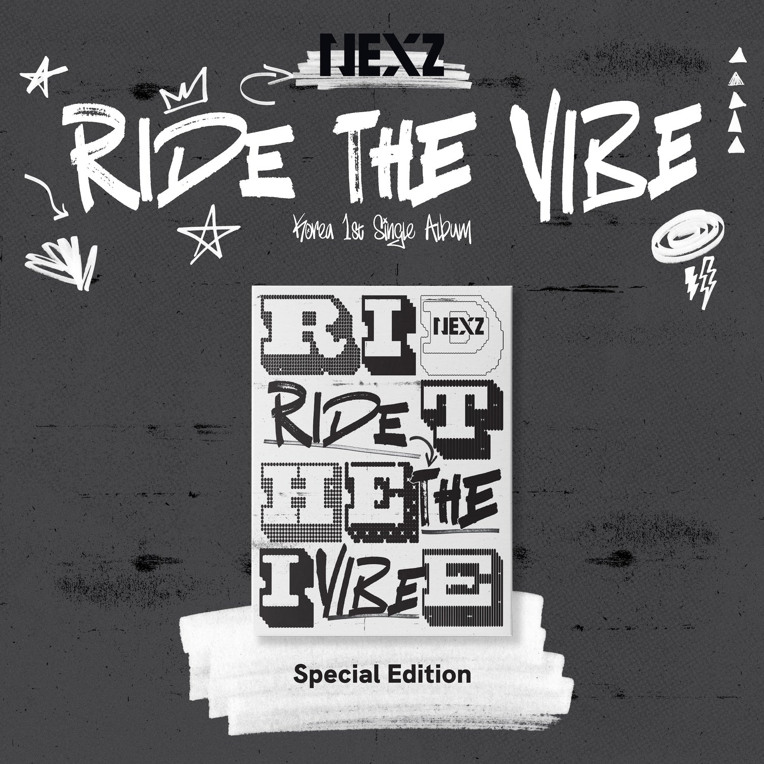 NEXZ - RIDE THE VIBE KOREA 1ST SINGLE ALBUM JYP SHOP GIFT SPECIAL EDITION