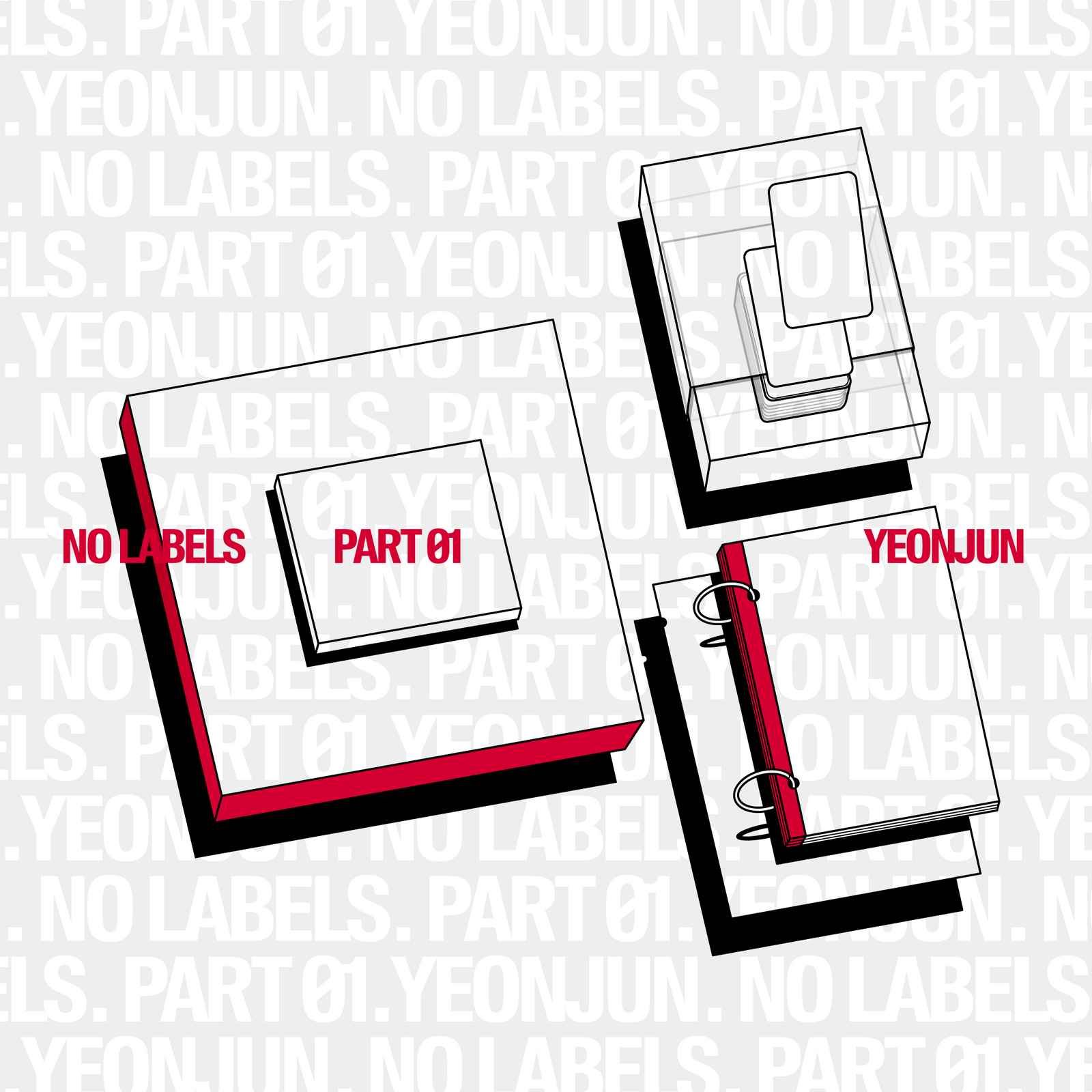 TXT YEONJUN - NO LABELS: PART 01 ALBUM STANDARD RANDOM - COKODIVE