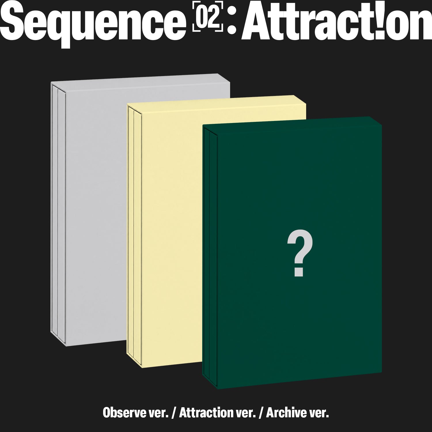 AND2BLE - SEQUENCE 02 : ATTRACTION 2ND MINI ALBUM STANDARD VER SET - COKODIVE