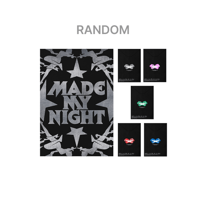 LE SSERAFIM - MADE MY NIGHT 2ND SINGLE ALBUM WEVERSE SHOP GIFT COMPACT VER RANDOM - COKODIVE
