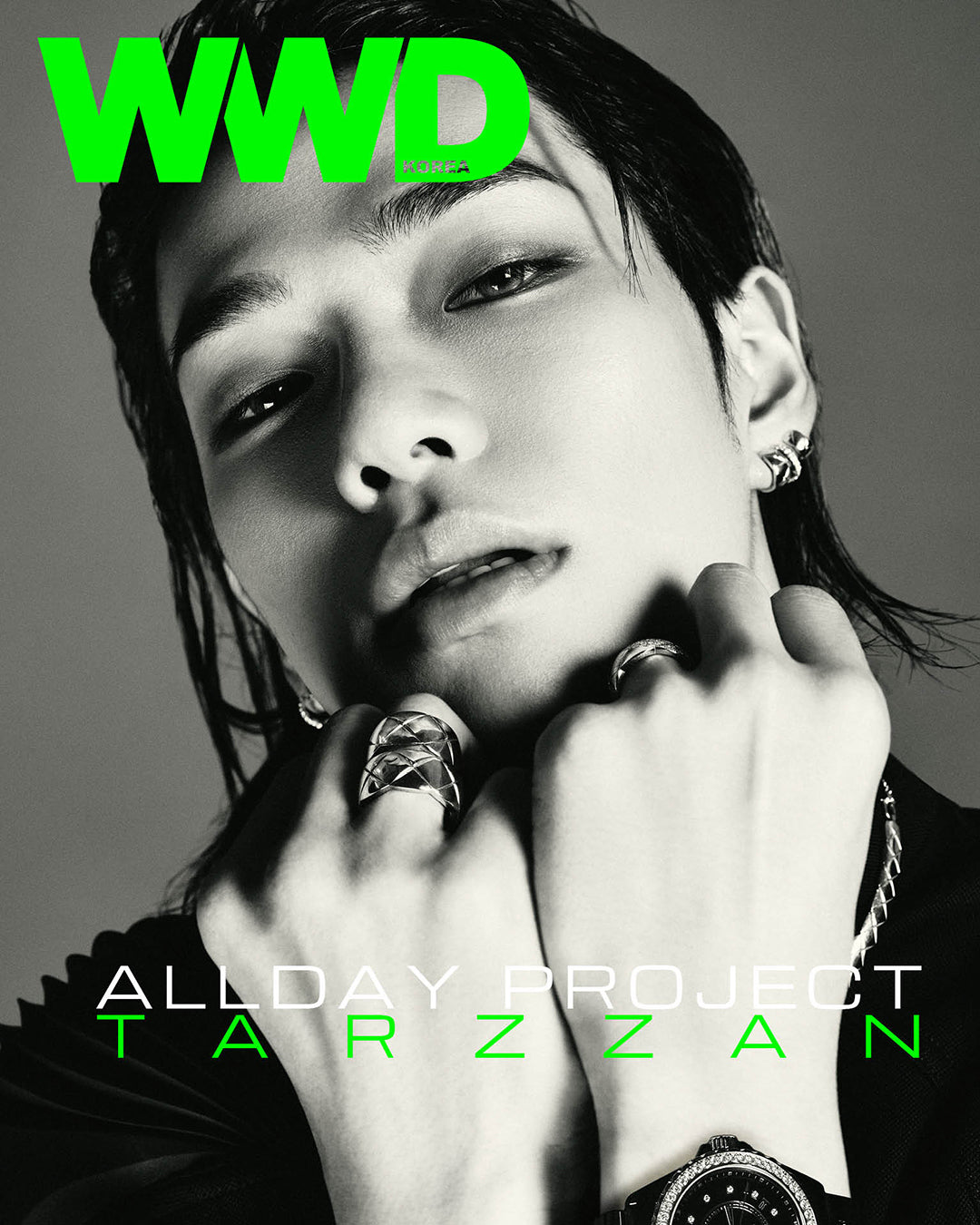 ALLDAY PROJECT TARZZAN - WWD MAGAZINE 2026 OCTOBER ISSUE COVER A - COKODIVE