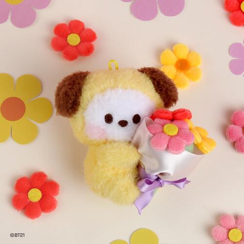 BT21 - BOUQUET MININI PLUSH KEYRING - COKODIVE