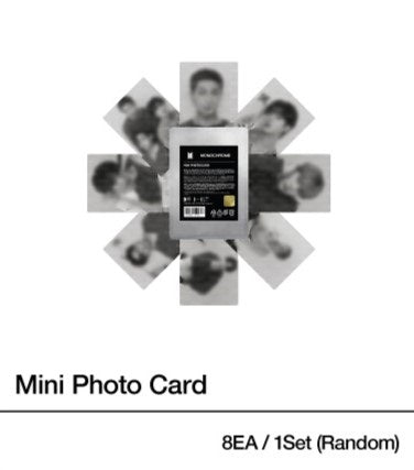 BTS - POP UP : MONOCHROME OFFICIAL MD MINI PHOTO CARD - COKODIVE