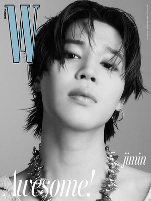 BTS JIMIN COVER W KOREA MAGAZINE 2023 VOL.2 ISSUE - COKODIVE