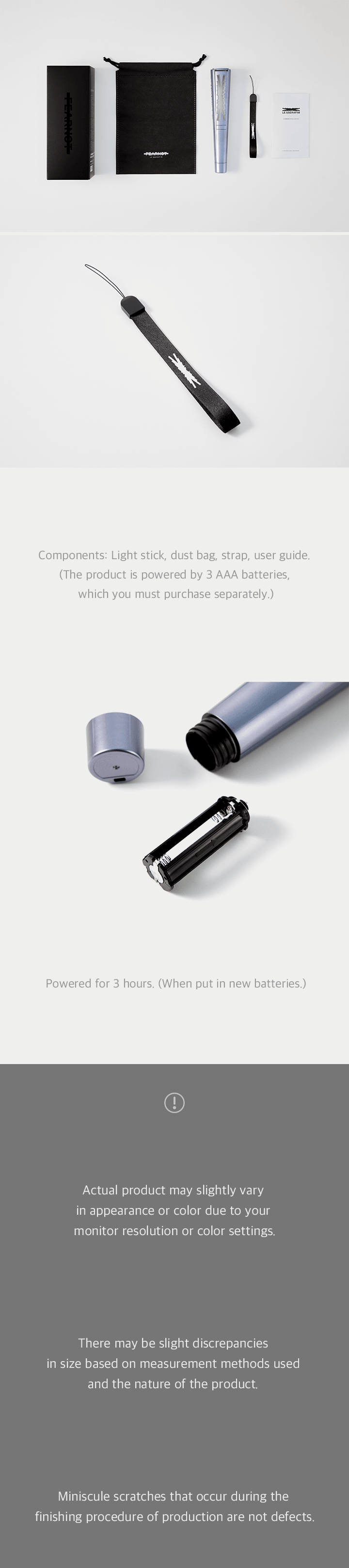 LE SSERAFIM - OFFICIAL LIGHT STICK - COKODIVE