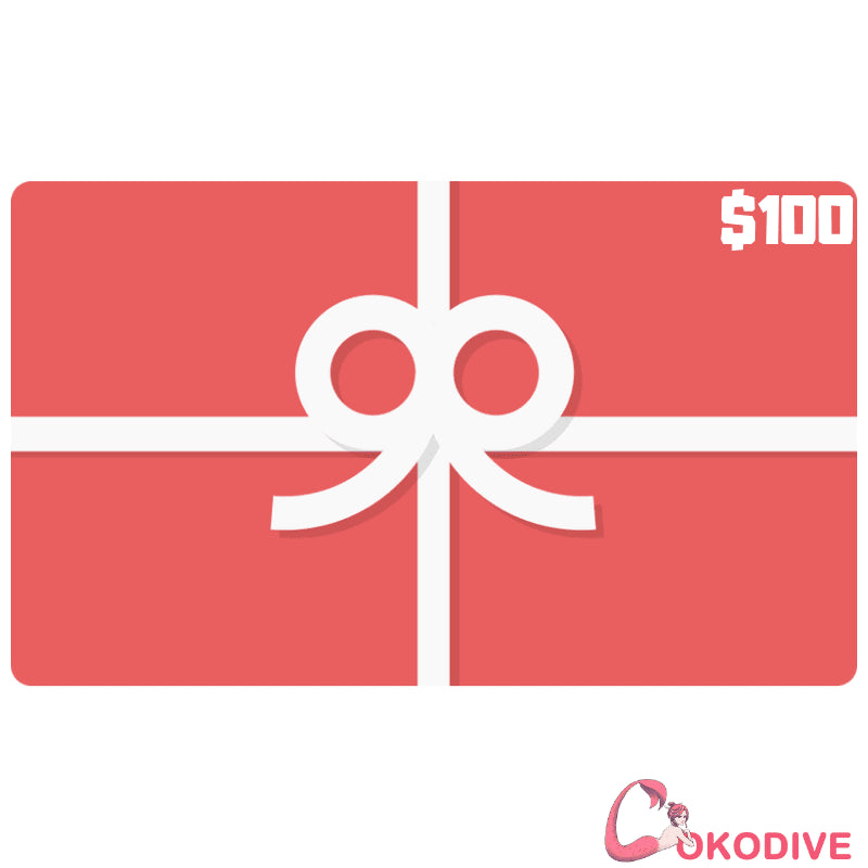 COKODIVE Bags COKODIVE $100 Gift Card