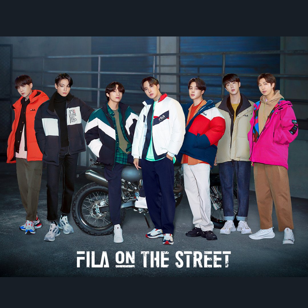 BTS X FILA