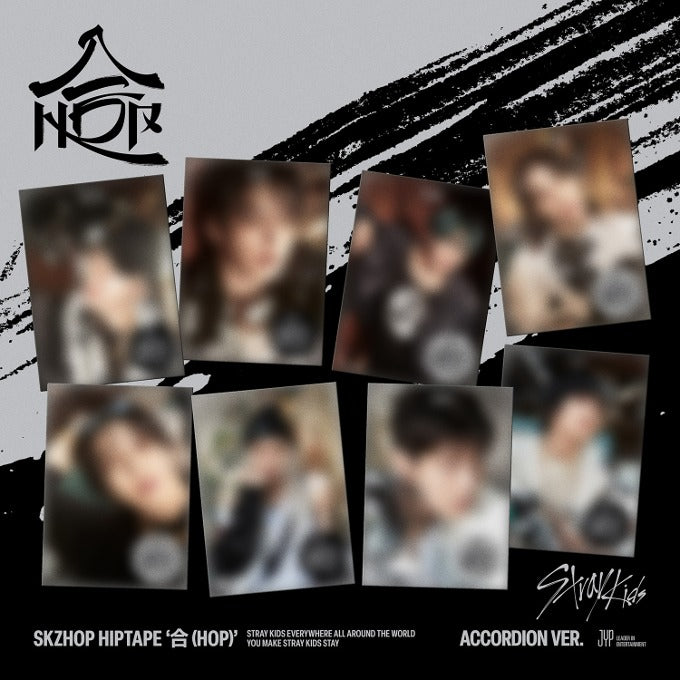 STRAY KIDS - SKZHOP HIPTAPE HOP ALBUM JYP SHOP GIFT ACCORDION VER RANDOM