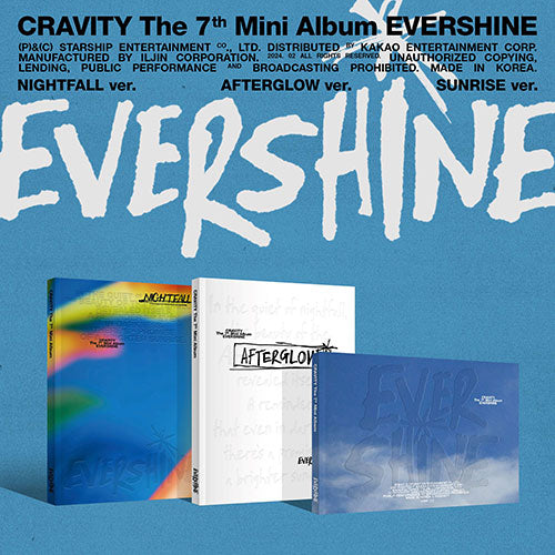 CRAVITY - EVERSHINE 7TH MINI ALBUM - COKODIVE