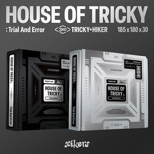 XIKERS - HOUSE OF TRICKY TRIAL AND ERROR 3RD MINI ALBUM - COKODIVE