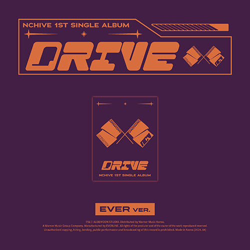 NCHIVE - DRIVE 1ST SINGLE ALBUM EVER MUSIC ALBUM - COKODIVE