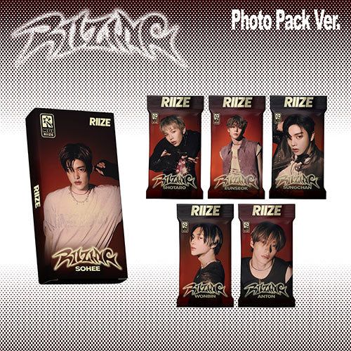 RIIZE - RIIZING 1ST MINI ALBUM PHOTO PACK VER. SMART ALBUM SET - COKODIVE