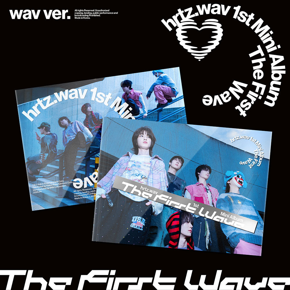 HRTZ.WAV - THE FIRST WAVE 1ST MINI ALBUM STANDARD WAV VER | COKODIVE