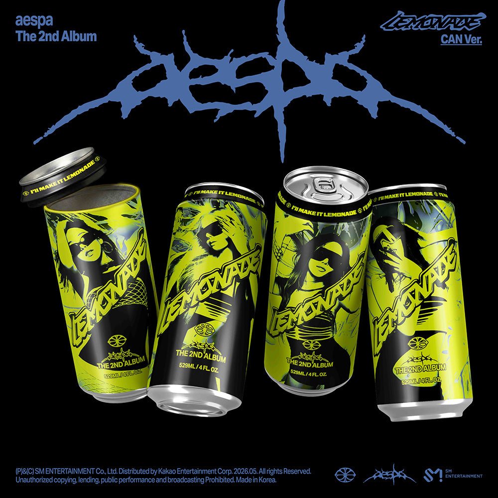 AESPA - LEMONADE 2ND ALBUM CAN VER SET - COKODIVE