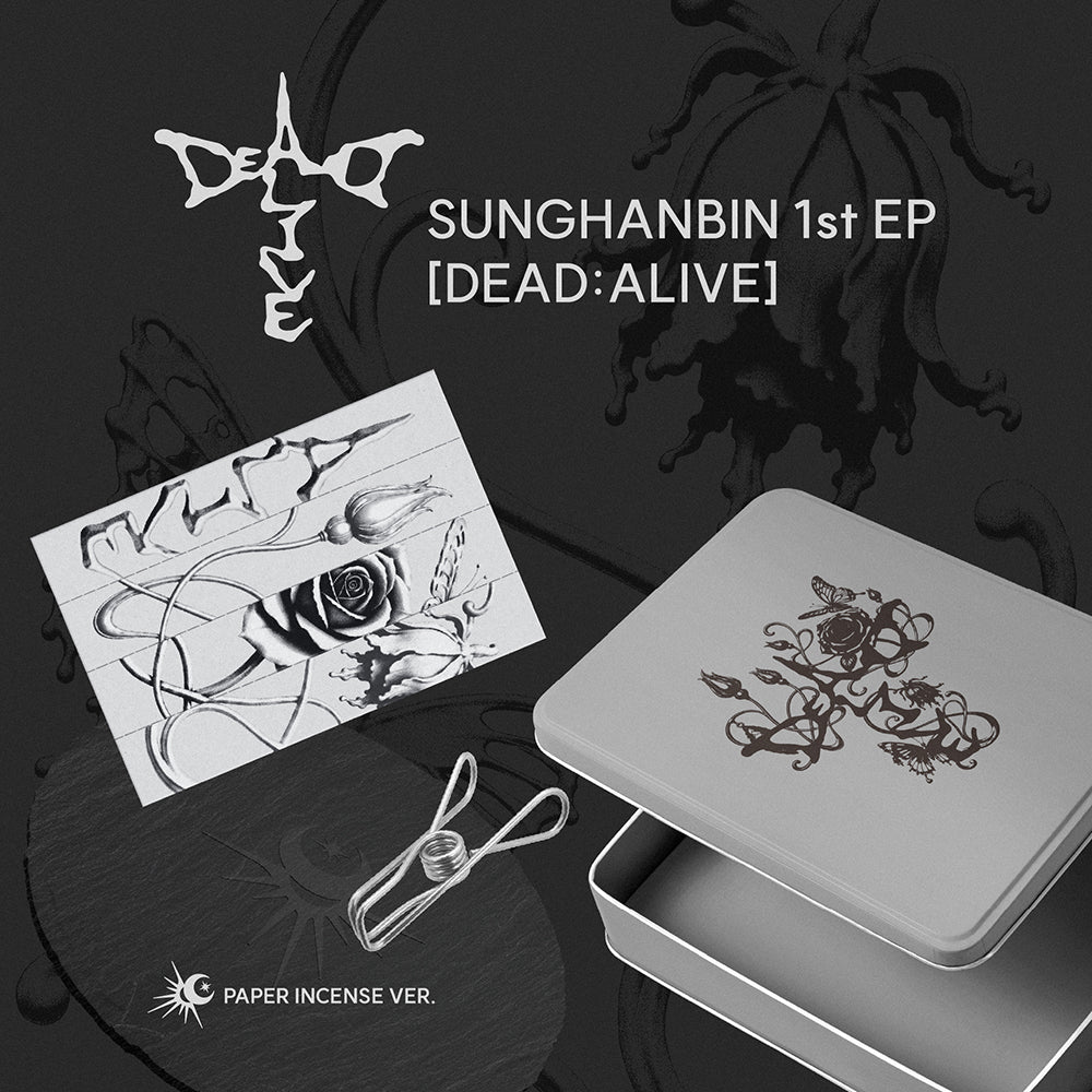 ZEROBASEONE SUNG HANBIN - DEAD:ALIVE 1ST EP ALBUM PAPER INCENSE VER