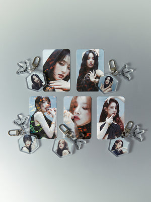 (G)I-DLE - SUPER LADY OFFICIAL MD ACRYLIC KEYRING PHOTOCARD SET 0 VER. - COKODIVE