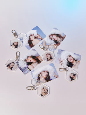 (G)I-DLE - SUPER LADY OFFICIAL MD ACRYLIC KEYRING PHOTOCARD SET 1 VER. - COKODIVE