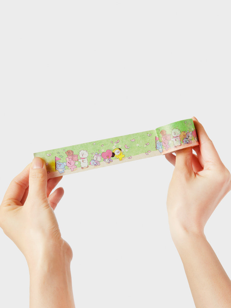 BT21 - SPRING DAYS MASKING TAPE SET - COKODIVE