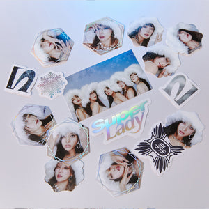 (G)I-DLE - SUPER LADY OFFICIAL MD STICKET PACK 1 VER. - COKODIVE
