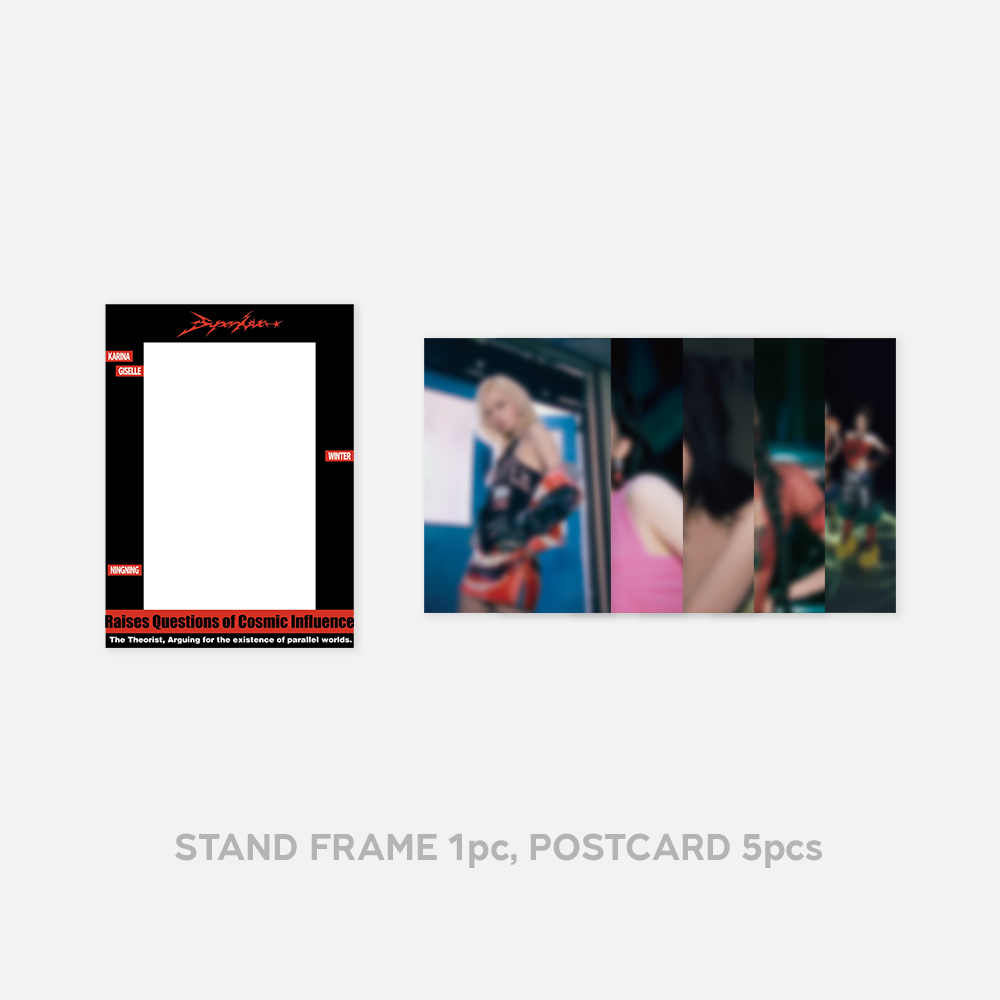 AESPA - ARMAGEDDON 1ST ALBUM OFFICIAL MD STAND PHOTO SET