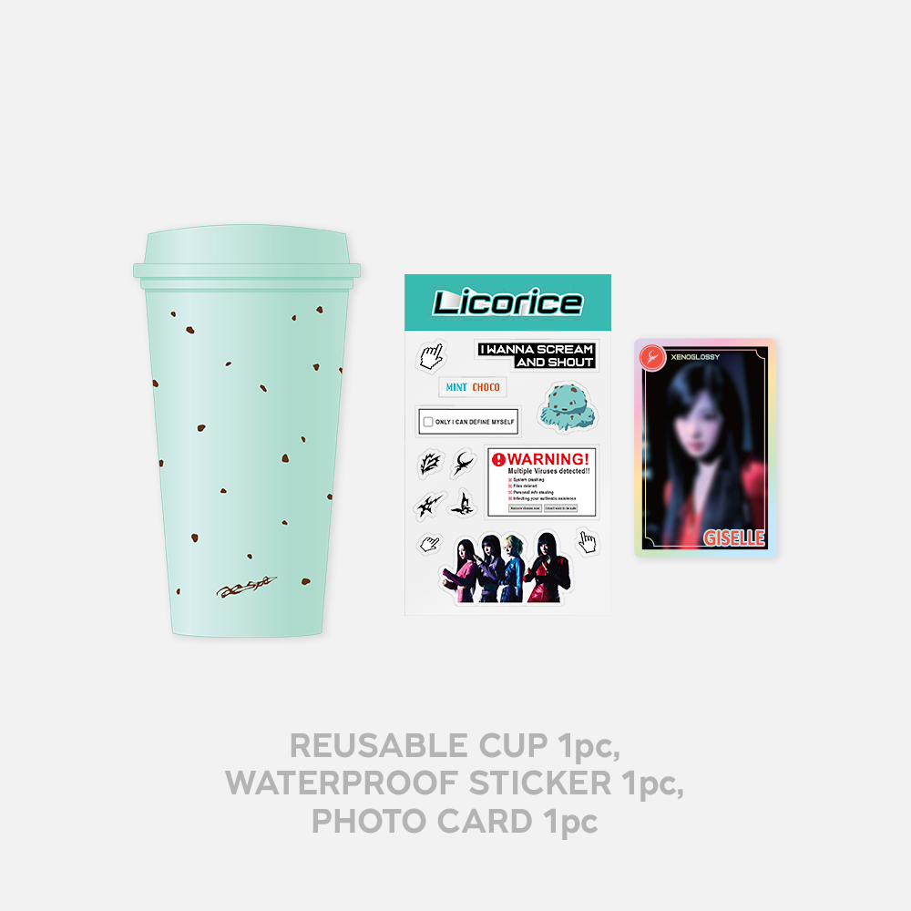 AESPA - ARMAGEDDON 1ST ALBUM OFFICIAL MD REUSABLE CUP SET