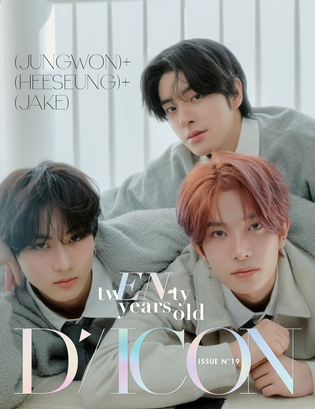 ENHYPEN - DICON VOLUME N°19 ENHYPEN : TW(EN-)TY YEARS OLD JUNGWON+HEESUENG+JAKE (UNIT 1) - COKODIVE