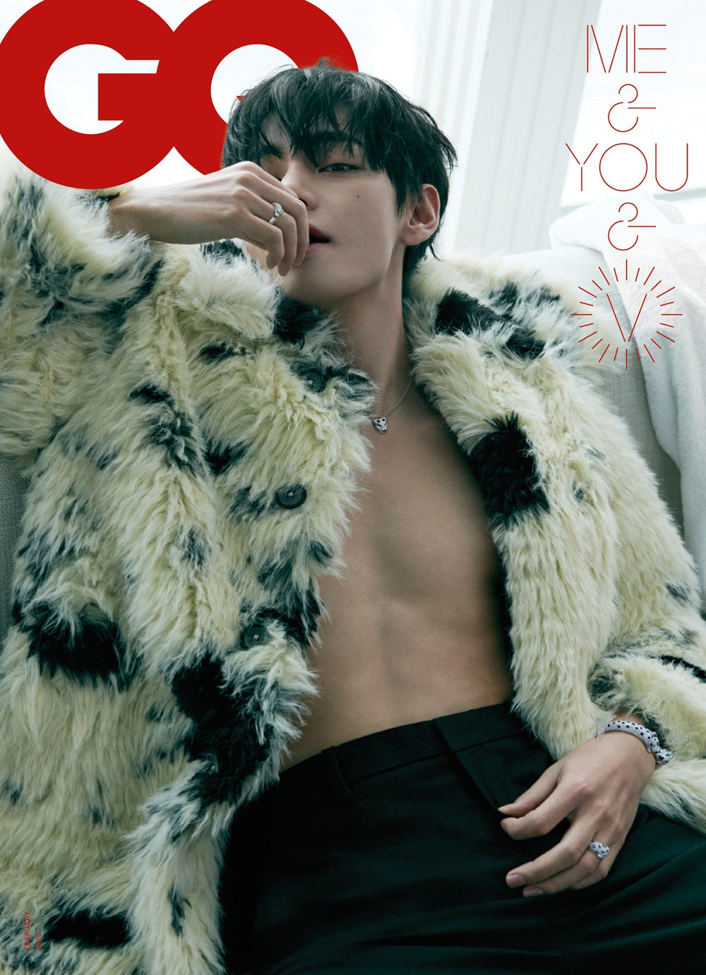 BTS V - GQ MAGAZINE FEBRUARY 2026 ISSUE COVER A - COKODIVE