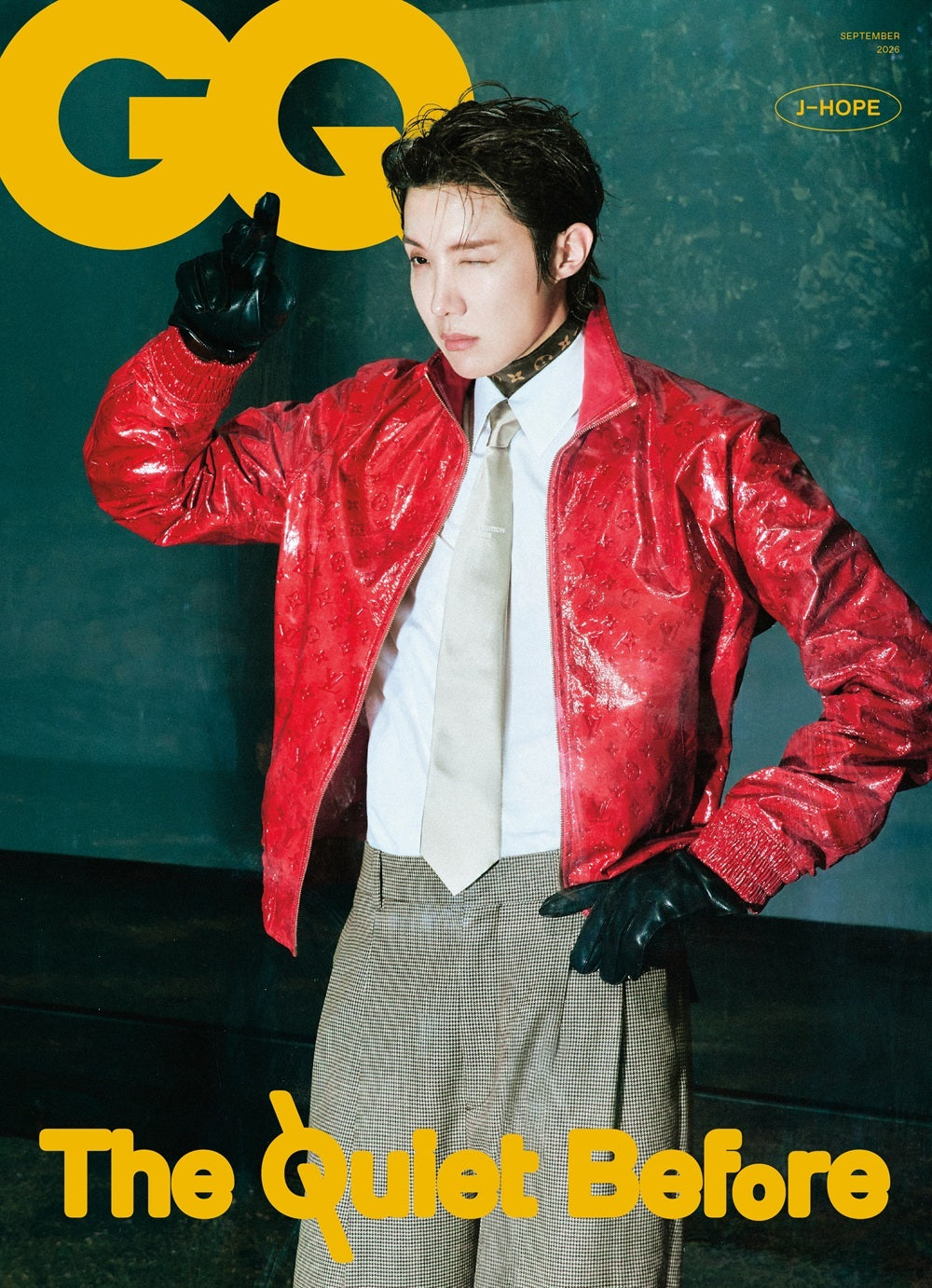 BTS J-HOPE - GQ KOREA MAGAZINE 2026 SEPTEMBER ISSUE COVER B - COKODIVE