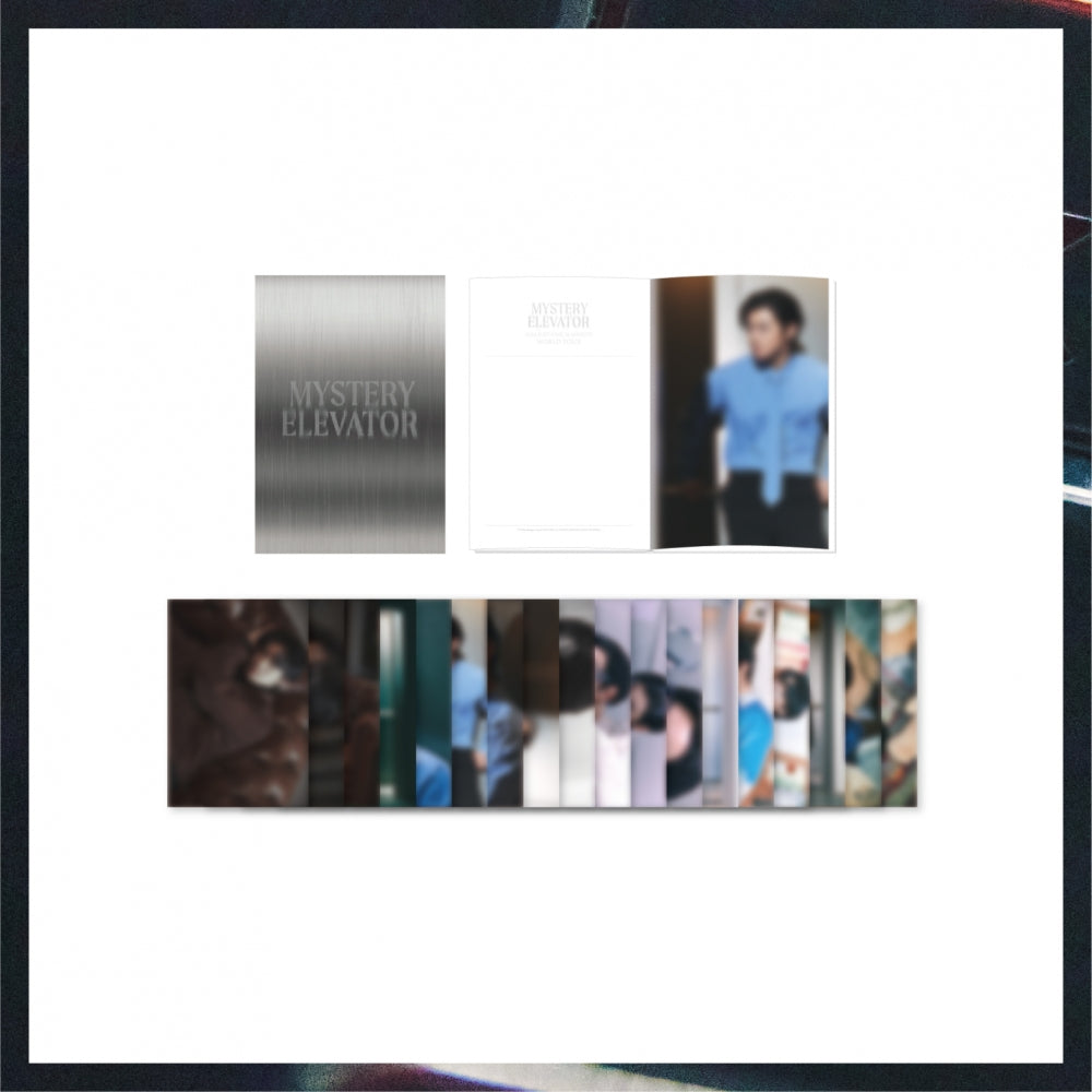 CHA-EUN-WOO - 2024 JUST ONE 10 MINUTE MYSTERY ELEVATOR OFFICIAL MD POSTCARD BOOK - COKODIVE